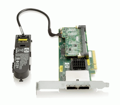 Контроллер HP Smart Array P411/512 FBWC 2-ports (578229-B21)