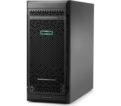 Сервер HPE ProLiant ML110 Gen10/ Xeon Silver 4210/ 16GB/ noHDD (8/ up 16 SFF)/ noODD/ P408i-p (2GB FBWC/ RAID 0/1/10/5/50/6/60)/ iLOstd/ 2x 1GbE/ 2x NHPFan/ 1x 800W (up 2) (P10813-421)